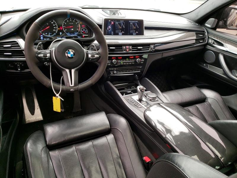 2015 BMW X6 VIN 5YMKW8C50F0G93684 COPART salvage auction — FRONT END, CT - CERT OF TITLE-SALVAGE, sold $550 on 2026-07-21 (photo 8)