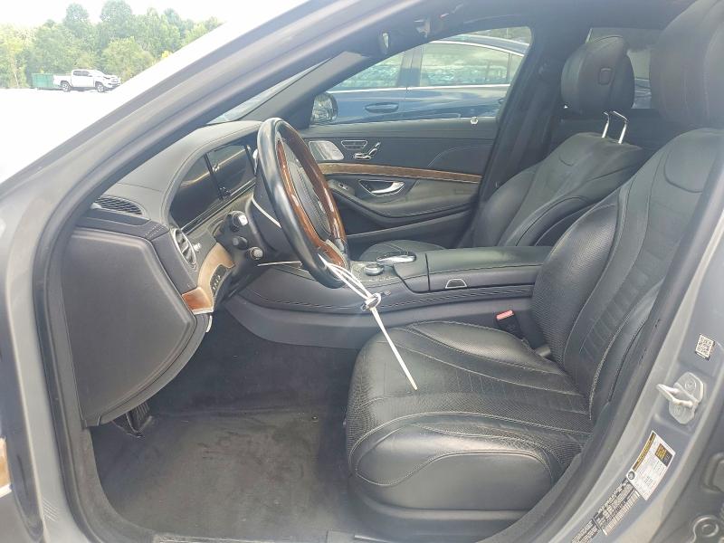 2015 Mercedes-benz S-klasse VIN WDDUG8FB4FA118016 COPART salvage auction — MECHANICAL, Mo - Cert Of Title-Repossessed (P), sold $7,700 on 2026-07-28 (photo 7)