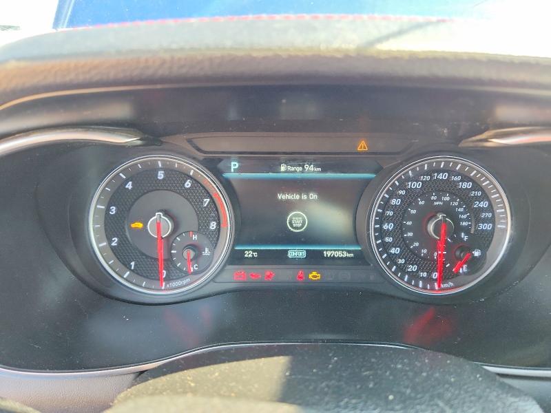 2020 Genesis G70 VIN KMTG74LE7LU055276 COPART salvage auction — SIDE, Ab - Bos - Active, sold $11,500 on 2026-08-27 (photo 9)