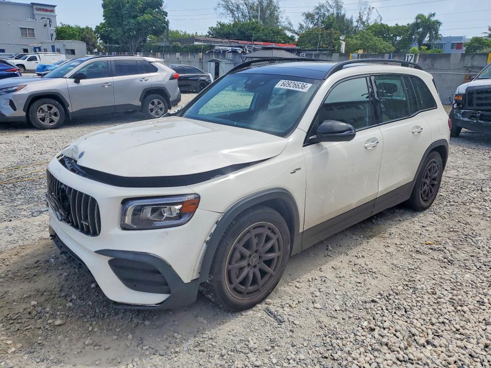 2023 Mercedes-benz Glb VIN W1N4M5BB5PW288776 COPART salvage auction — FRONT END, Fl - Cert Of Title Slvg Rebuildable, sold $5,800 on 2026-07-28 (photo 1)