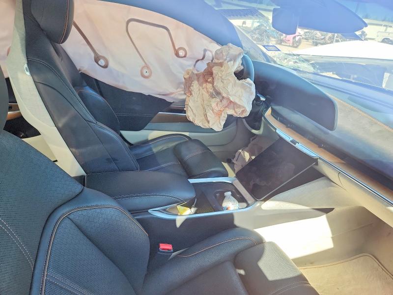 2022 Lucid Air VIN 50EA1GBA3NA002032 COPART salvage auction — FRONT END, Tx - Salvage Vehicle Title, sold $5,400 on 2026-08-27 (photo 8)