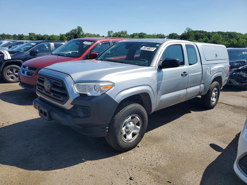 2018 Toyota Tacoma VIN 5TFRX5GN2JX127357 COPART salvage auction — REAR END, CT - CERTIFICATE OF TITLE, sold $625 on 2026-07-28 (photo 1)