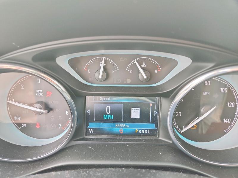 2017 Buick Envision VIN LRBFXDSA9HD095552 COPART salvage auction — FRONT END, Wi - Certificate Of Title, sold $4,800 on 2026-07-27 (photo 9)