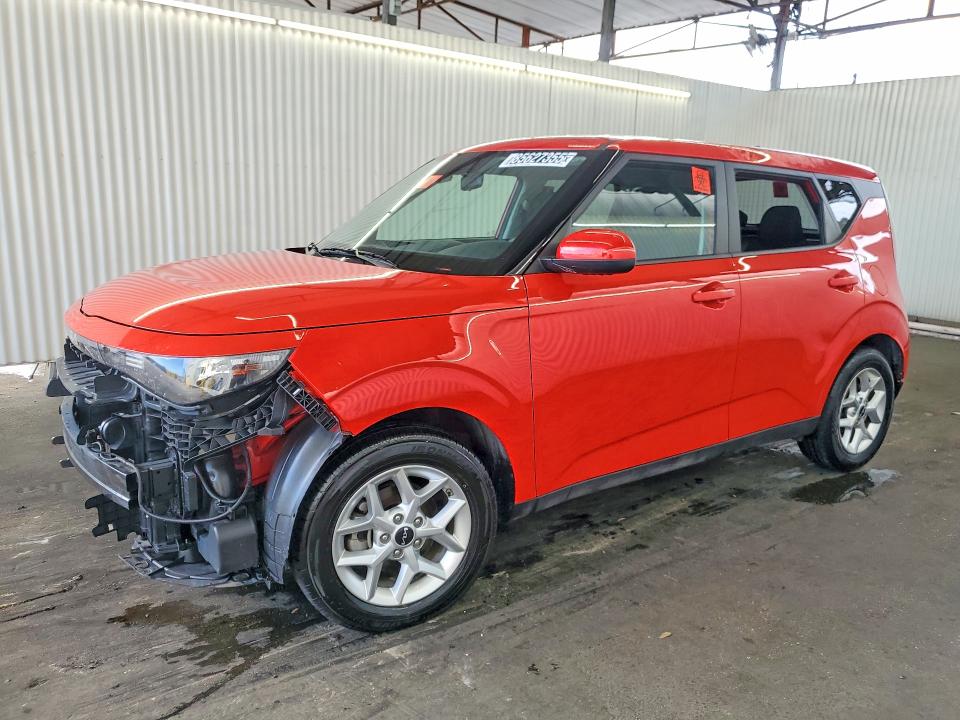 2025 Kia Soul VIN KNDJ23AU0S7258580 COPART salvage auction — FRONT END, Fl - Certificate Of Title, sold $9,000 on 2026-07-15 (photo 1)