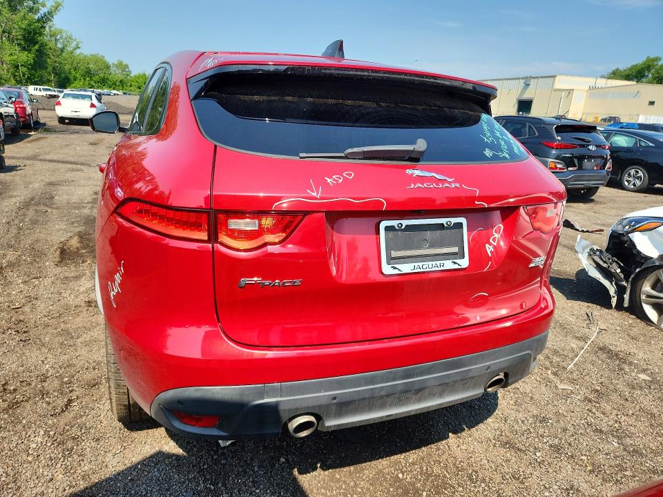 2020 Jaguar F-pace VIN SADCL2GX8LA627308 COPART salvage auction — MECHANICAL, CT - CERT OF TITLE-SALVAGE, sold $600 on 2026-07-28 (photo 6)