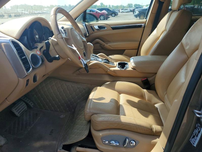 2011 Porsche Cayenne VIN WP1AB2A28BLA45231 COPART salvage auction — FRONT END, On - Permit No Brand - Unfit, sold $1,050 on 2026-08-18 (photo 7)