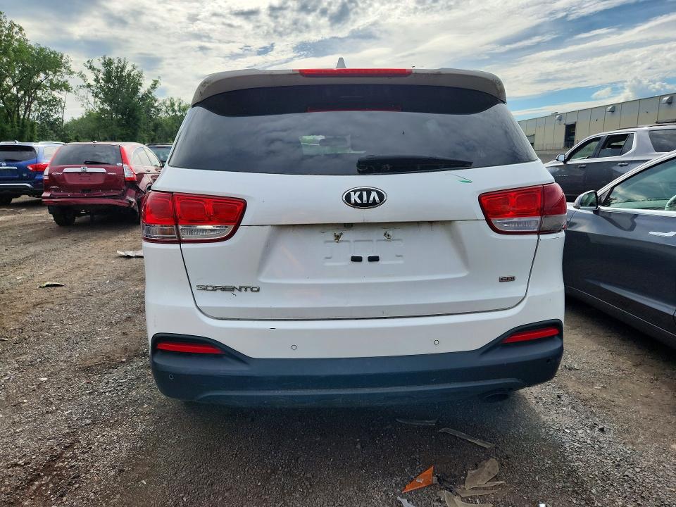 2016 Kia Sorento VIN 5XYPGDA31GG044734 COPART salvage auction — MECHANICAL, Ct - Certificate Of Title, sold $1,350 on 2026-07-17 (photo 6)