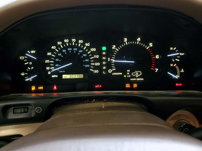 2002 Lexus Lx 470 VIN JTJHT00W623522919 COPART salvage auction — HAIL, MN - CERTIFICATE OF TITLE, sold $1,600 on 2026-07-28 (photo 9)