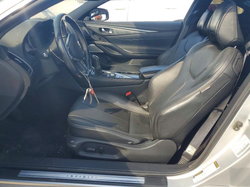 2018 Infiniti Q60 VIN JN1EV7EK0JM341535 COPART salvage auction — FRONT END, Tx - Cert Of Title-Rebuilt Salvage, sold $3,000 on 2026-07-06 (photo 7)