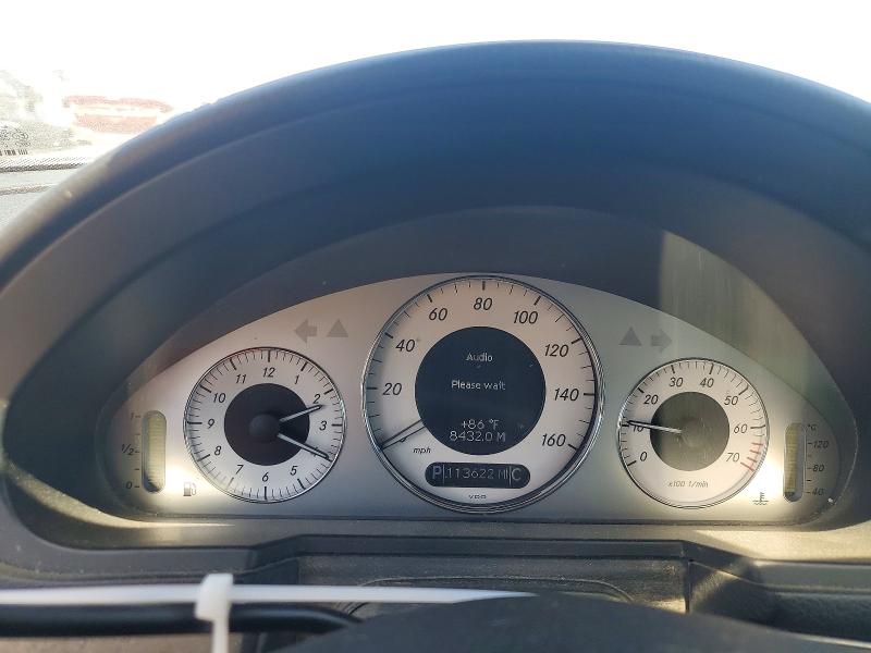 2007 Mercedes-benz E-class VIN WDBUF56X97A986827 COPART salvage auction — MECHANICAL, CA - DIS/DLR/EXP ONLY CLEAN TITLE, sold $650 on 2026-07-28 (photo 9)