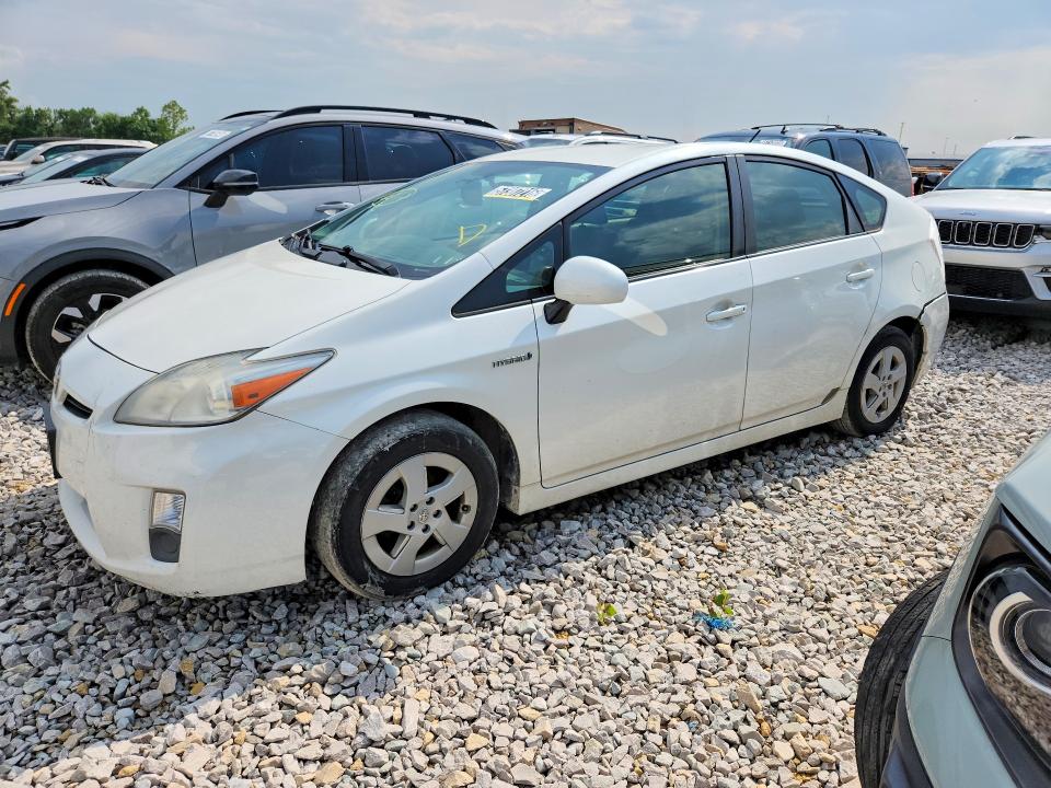 2011 Toyota Prius VIN JTDKN3DU9B0328402 COPART salvage auction — FRONT END, Va - Cert Of Title - Salvage, sold $150 on 2026-07-28 (photo 1)