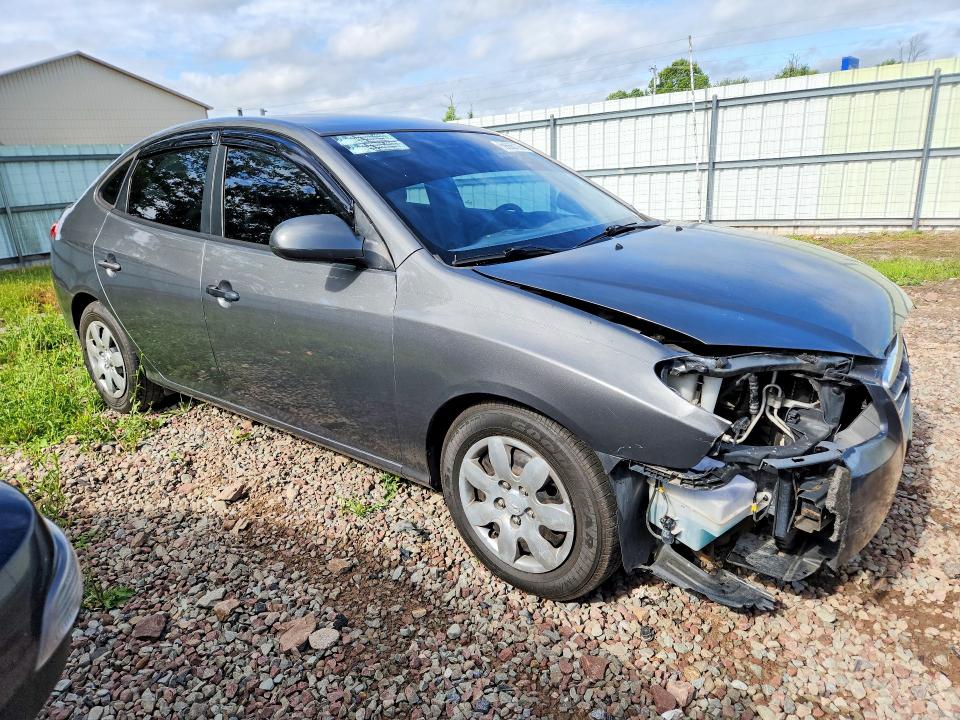 2008 Hyundai Elantra VIN KMHDU46D28U293181 COPART salvage auction — FRONT END, NY - MV-907A SALVAGE CERTIFICATE, sold $400 on 2026-07-27 (photo 4)