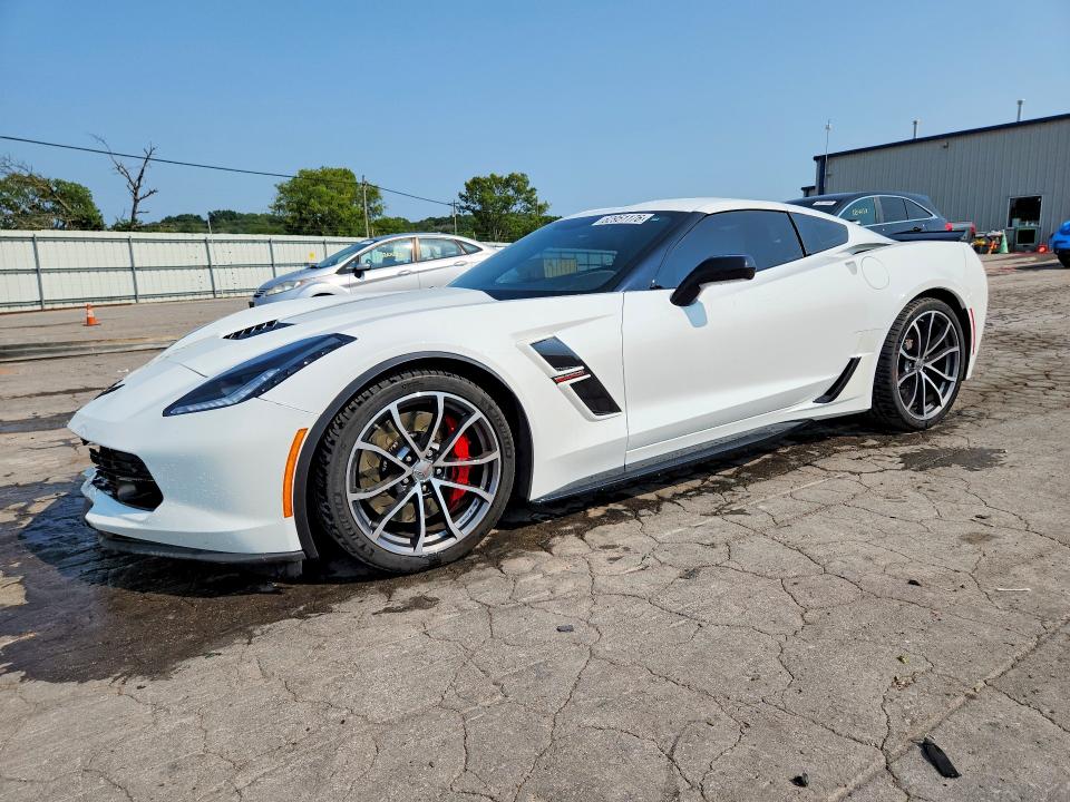 2019 Chevrolet Corvette VIN 1G1YV2D75K5107759 — COPART salvage auction photo