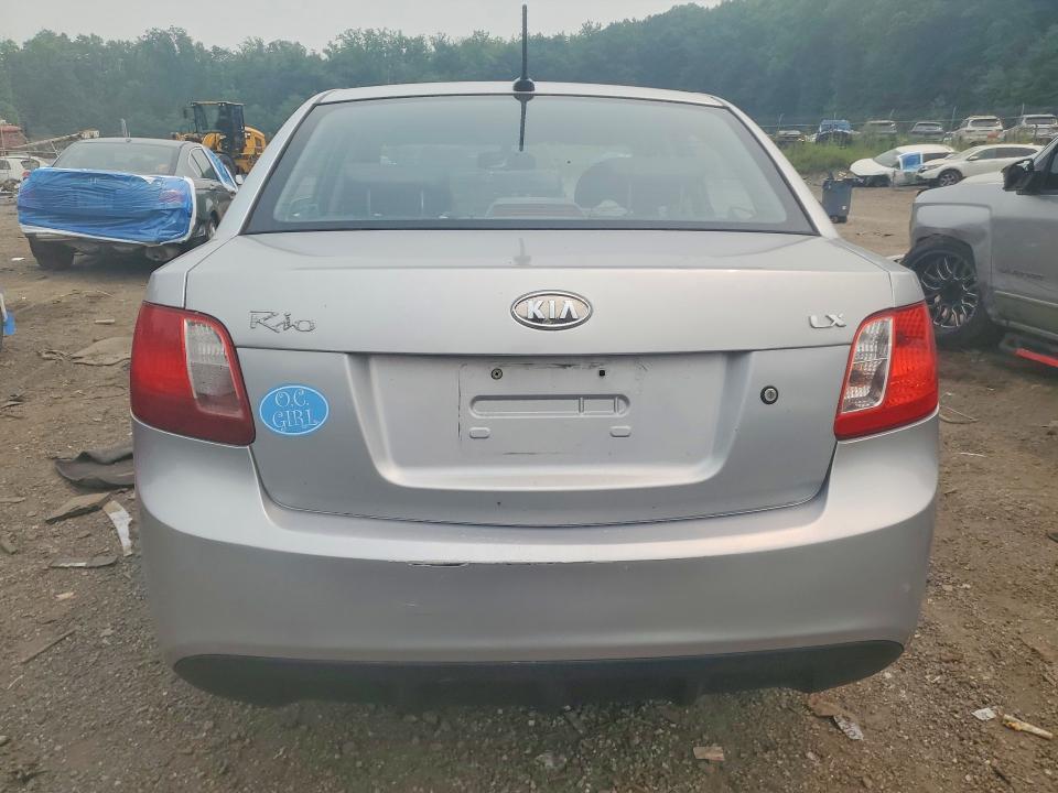 2010 Kia Rio VIN KNADH4A36A6680122 COPART salvage auction — FRONT END, MD - CERTIFICATE OF TITLE (P), sold $375 on 2026-07-30 (photo 6)