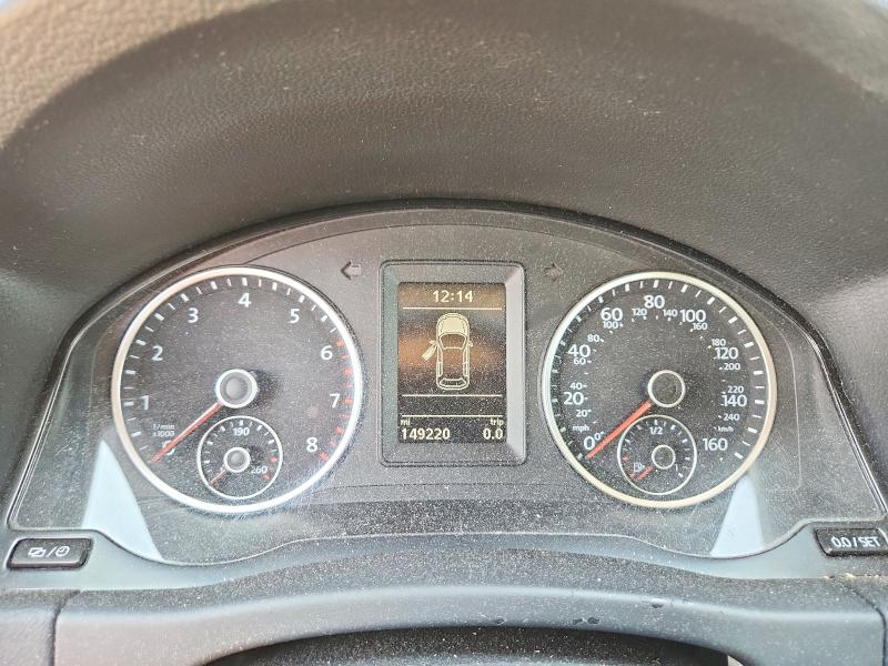2016 Volkswagen Tiguan VIN WVGBV7AX8GW528645 COPART salvage auction — VANDALISM, Md - Certificate Of Title, sold $500 on 2026-08-04 (photo 9)