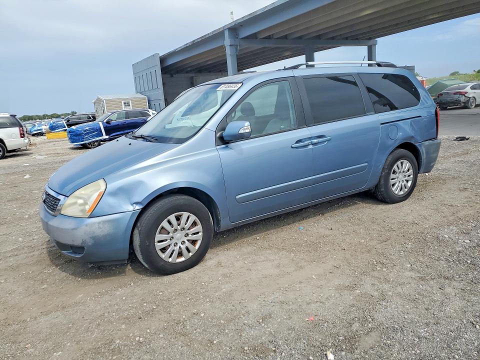 2012 Kia SEDONA VIN KNDMG4C72C6476202 COPART salvage auction — REAR END, Salvage Title, sold $750 on 2026-07-28 (photo 1)