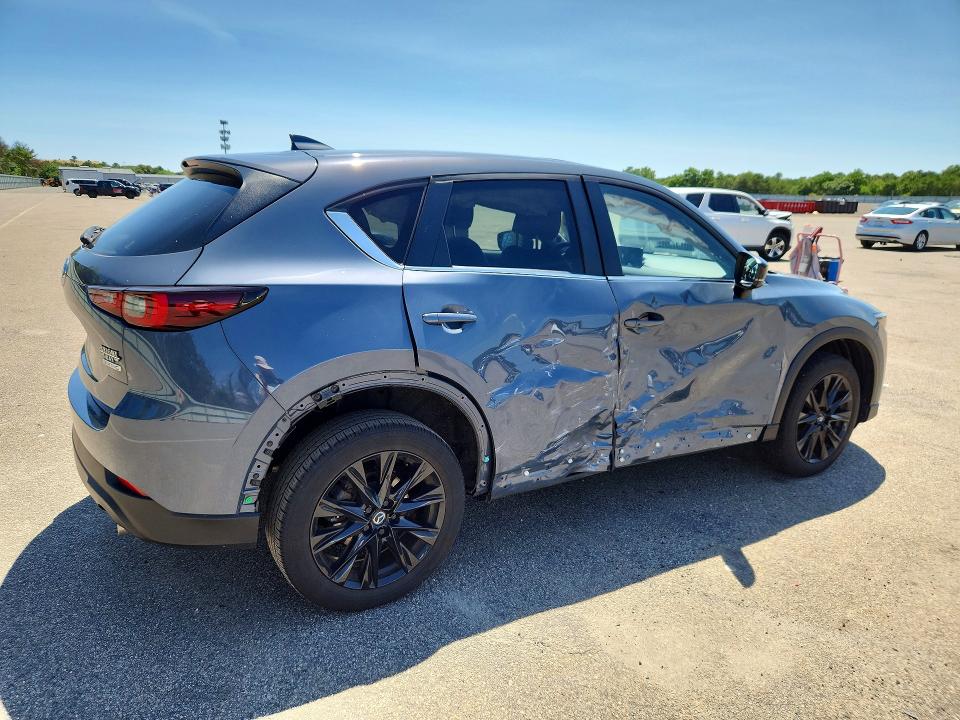 2024 Mazda Cx-5 VIN JM3KFBCL3R0439349 COPART salvage auction — SIDE, Salvage Title, sold $10,000 on 2026-08-21 (photo 3)