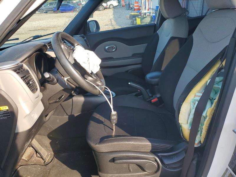 2014 Kia Soul VIN KNDJN2A27E7002747 COPART salvage auction — FRONT END, Md - Cert Of Salvage > 75% Damage, sold $350 on 2026-07-27 (photo 7)