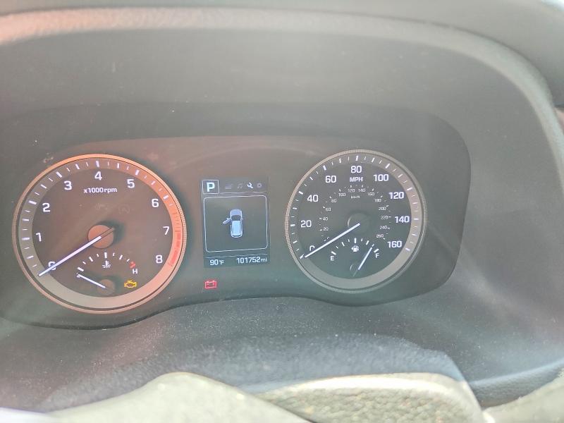 2017 Hyundai Tucson VIN KM8J3CA42HU552453 COPART salvage auction — VANDALISM, Ct - Cert Of Title-Salvage, sold $3,150 on 2026-07-31 (photo 9)