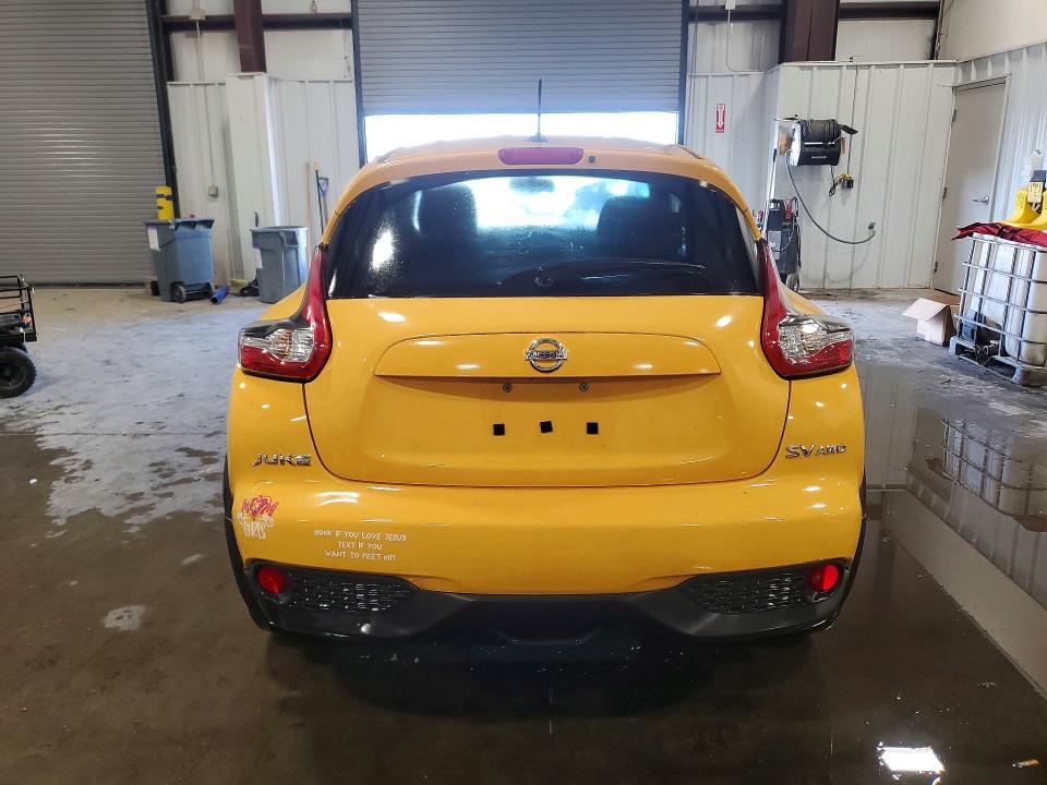 2015 Nissan Juke VIN JN8AF5MV7FT564049 COPART salvage auction — FRONT END, Wv - Certificate Of Title, sold $200 on 2026-07-28 (photo 6)