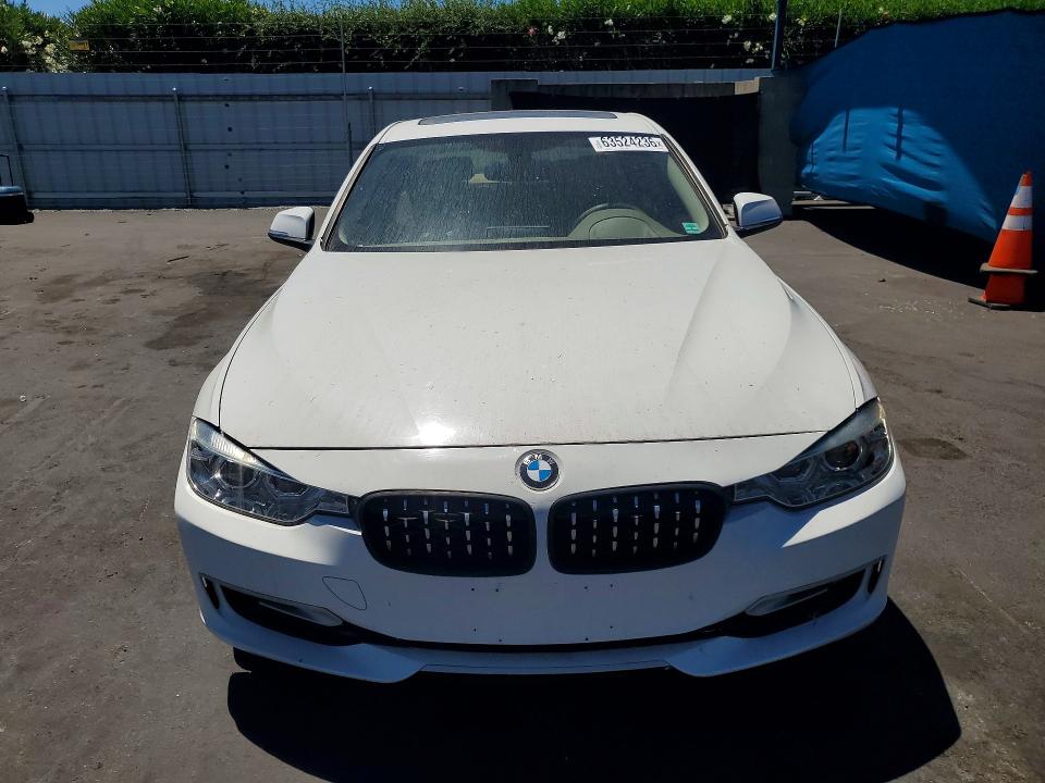 2012 BMW 3 series VIN WBA3A5C54CF342080 COPART salvage auction — MECHANICAL, Ca - Dis/Dlr/Exp App For Dup Clean, sold $1,200 on 2026-08-11 (photo 5)