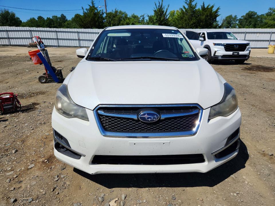 2016 Subaru Impreza VIN JF1GPAB63G8204407 COPART salvage auction — MINOR DENT/SCRATCHES, PA - CERT OF TITLE, sold $775 on 2026-07-27 (photo 5)