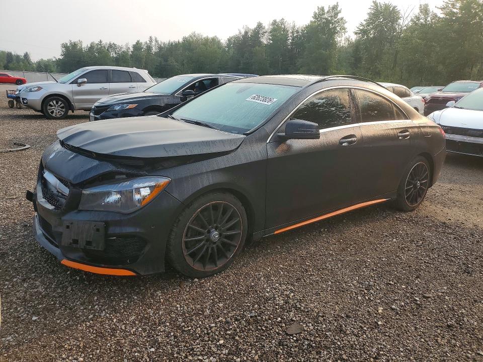 2015 Mercedes-benz Cla-klasse VIN WDDSJ4GB4FN285730 COPART salvage auction — FRONT END, On - Permit Salvage, sold $2,150 on 2026-08-11 (photo 1)
