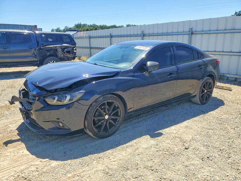 2017 Mazda 6 VIN JM1GL1U55H1108394 COPART salvage auction — FRONT END, Ca - Salvage Certificate, sold $1,600 on 2026-07-31 (photo 1)