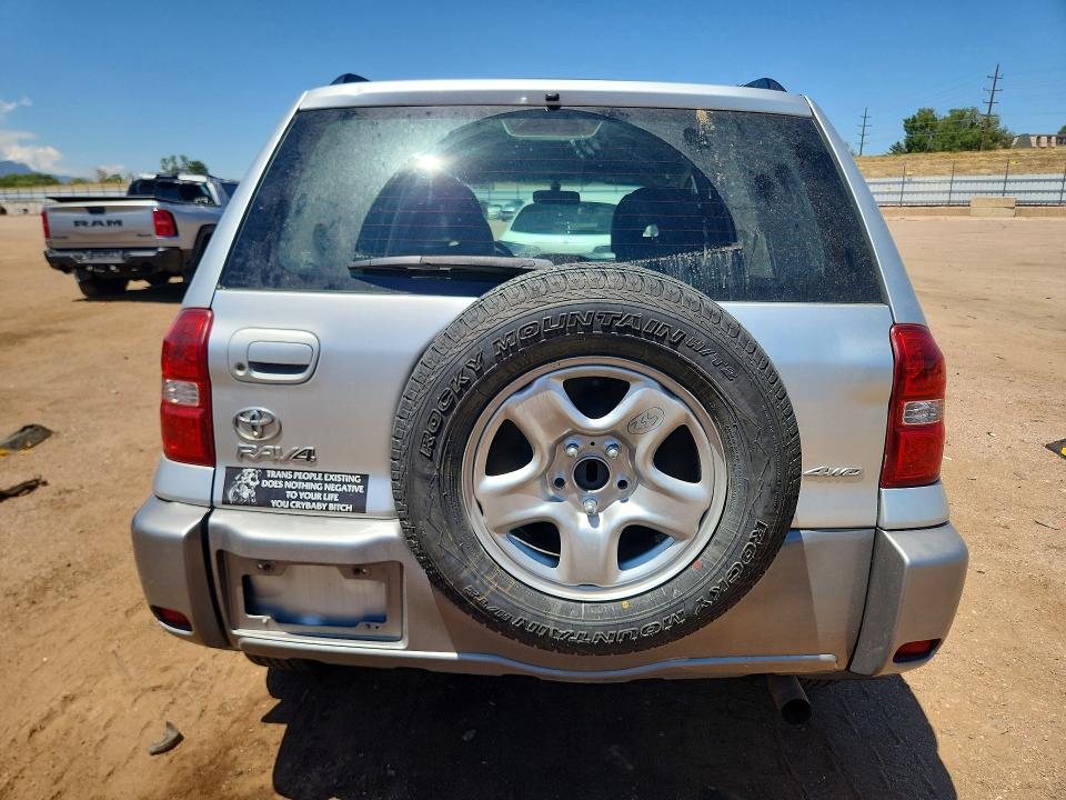 2004 Toyota Rav4 VIN JTEHD20V140006132 COPART salvage auction — MECHANICAL, CO - DIS/DLR/EXP ONLY CLEAN TITLE, sold $600 on 2026-07-20 (photo 6)