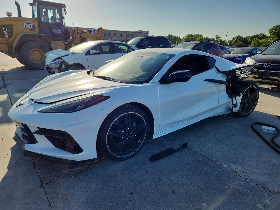 2024 Chevrolet Corvette stingray VIN 1G1YA2D43R5127598 — COPART salvage auction photo