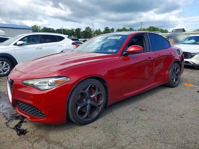 2018 Alfa romeo Giulia VIN ZARFAEEN4J7599444 — COPART salvage auction photo