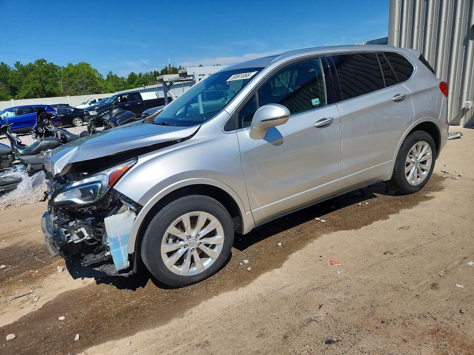 2018 Buick Envision VIN LRBFX2SA2JD005622 COPART salvage auction — FRONT END, Wi - Junked Vehicle Bill Of Sale, sold $525 on 2026-07-20 (photo 1)
