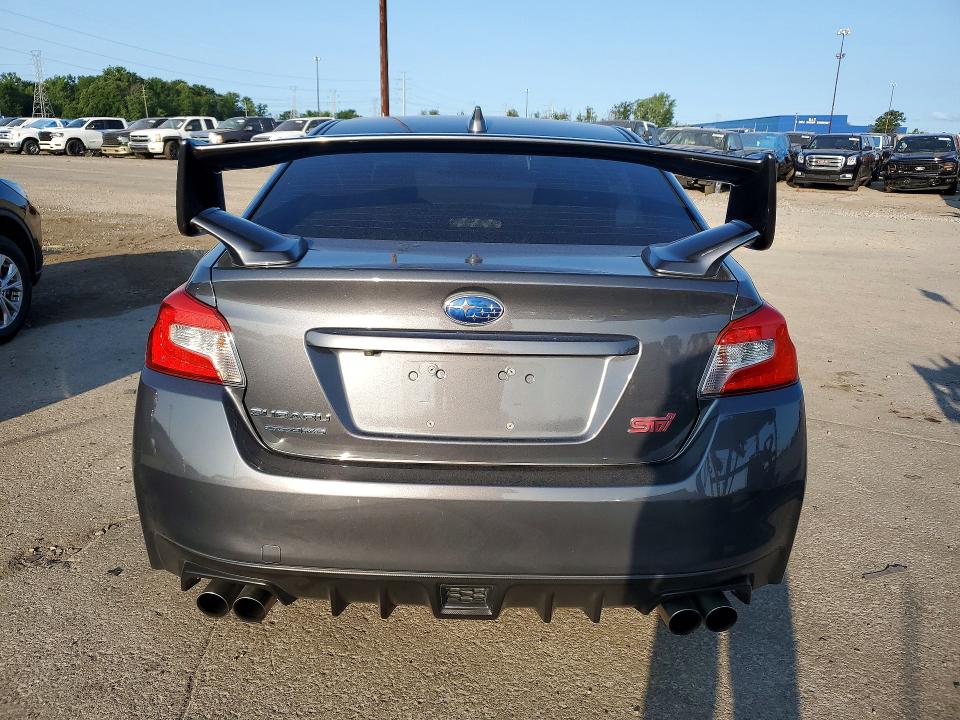 2020 Subaru Wrx VIN JF1VA2S60L9830676 COPART salvage auction — FRONT END, Mi - Certificate Of Title, sold $16,200 on 2026-08-21 (photo 6)