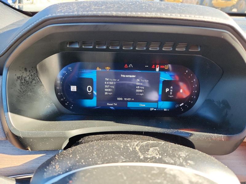 2025 Volvo Xc90 VIN YV4062PA4S1378518 COPART salvage auction — FRONT END, Ny - Mv-907A Salvage Certificate, sold $18,400 on 2026-08-17 (photo 9)