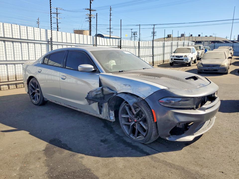 2020 Dodge Charger VIN 2C3CDXCT5LH131123 COPART salvage auction — FRONT END, Ca - Salvage Certificate, sold $3,900 on 2026-07-27 (photo 4)