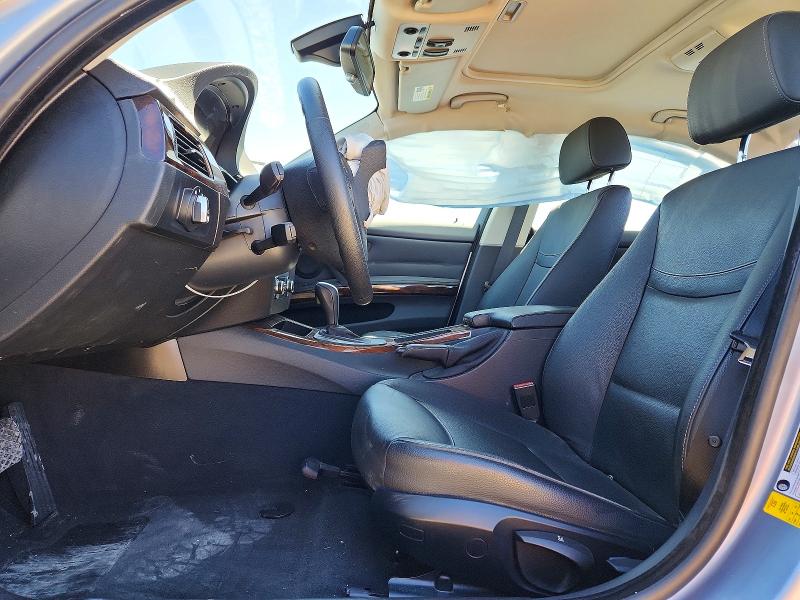 2010 BMW 3 series VIN WBAPH5G52ANM70912 COPART salvage auction — FRONT END, CA - SALVAGE CERTIFICATE, sold $525 on 2026-08-04 (photo 7)