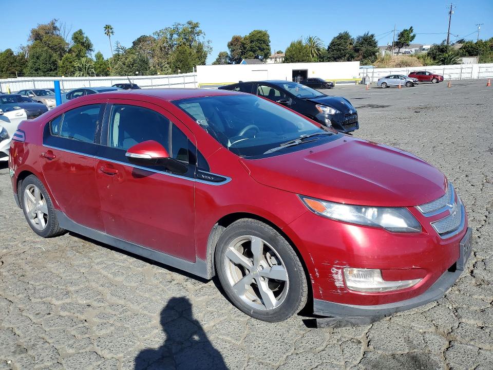2013 Chevrolet Volt VIN 1G1RE6E4XDU108169 COPART salvage auction — SIDE, Mt - Dis/Dlr/Exp Only Clean Title, sold $775 on 2026-09-07 (photo 4)