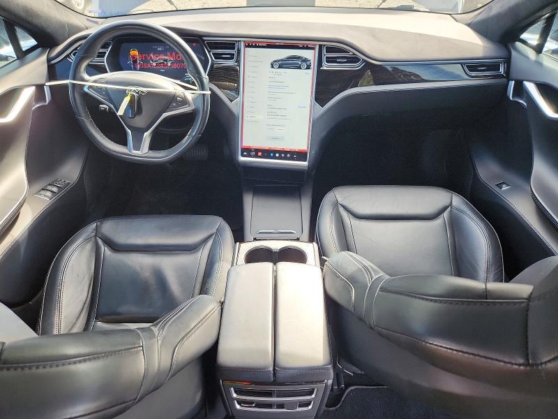2016 Tesla Model s VIN 5YJSA1E24GF160755 COPART salvage auction — SIDE, WA - BILL OF SALE, sold $6,800 on 2026-07-31 (photo 8)