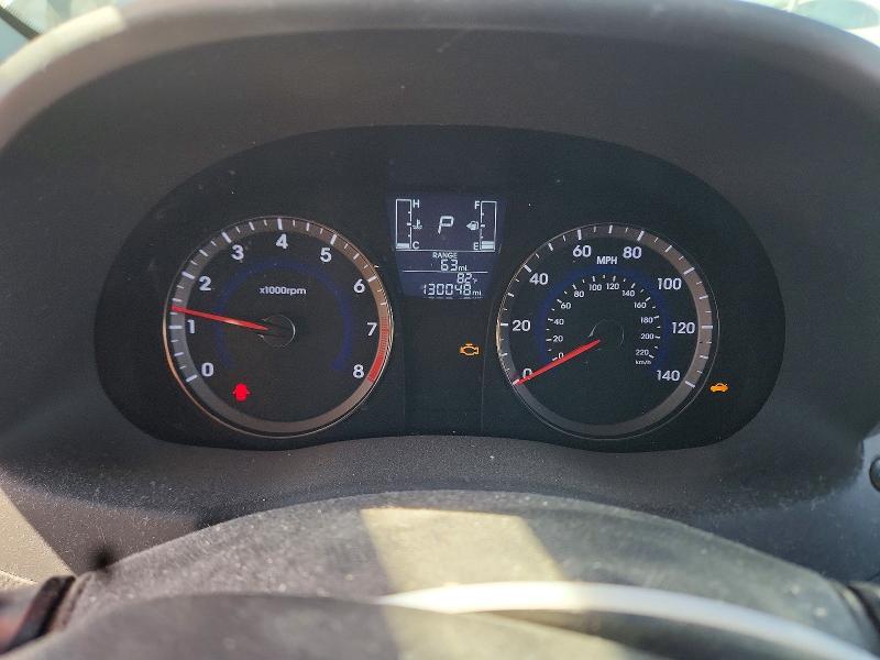 2015 Hyundai Accent VIN KMHCT4AEXFU872320 COPART salvage auction — REAR END, Ca - Salvage Certificate, sold $300 on 2026-07-23 (photo 9)