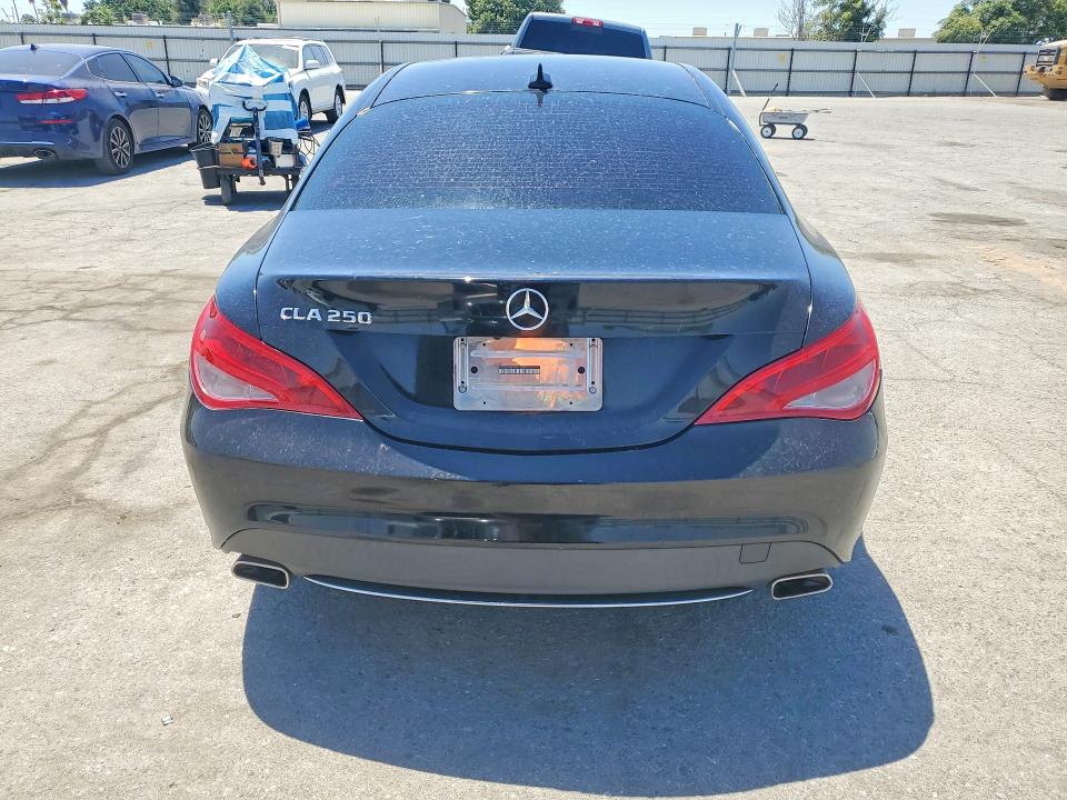 2016 Mercedes-benz Cla-klasse VIN WDDSJ4EB6GN305464 COPART salvage auction — REAR END, Ca - Salvage Certificate, sold $1,700 on 2026-08-07 (photo 6)