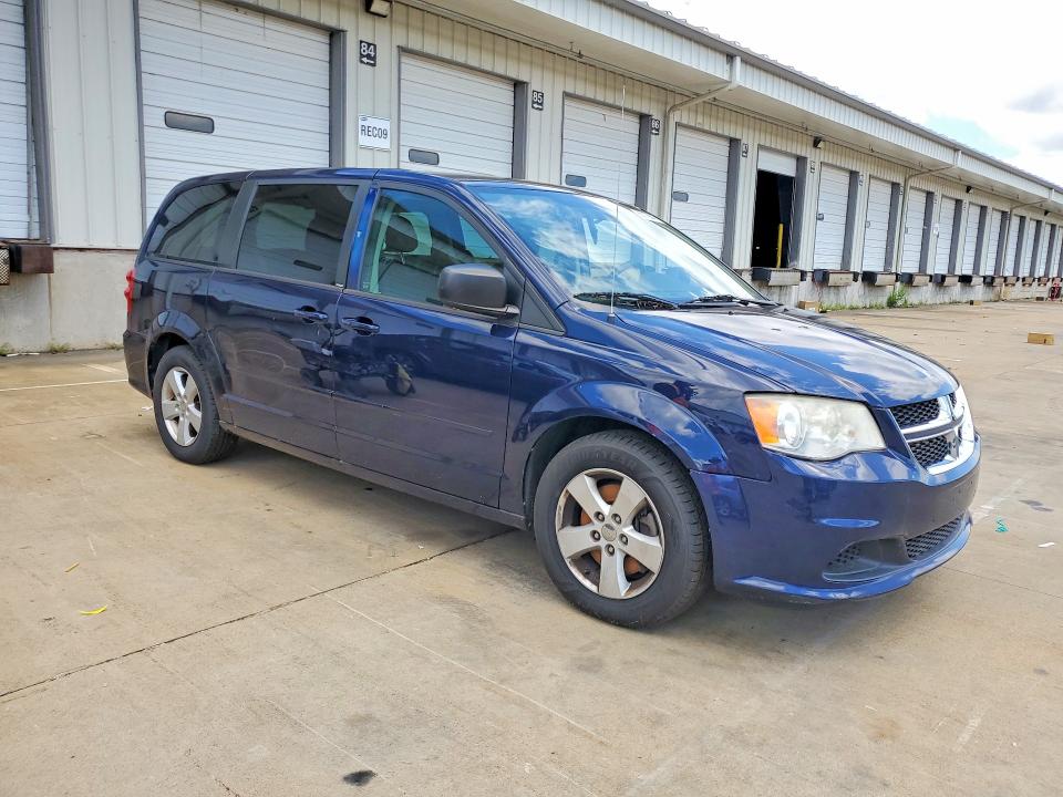 2013 Dodge Caravan VIN 2C4RDGBG6DR753980 COPART salvage auction — SIDE, Ct - Clean Title, sold $450 on 2026-07-30 (photo 4)
