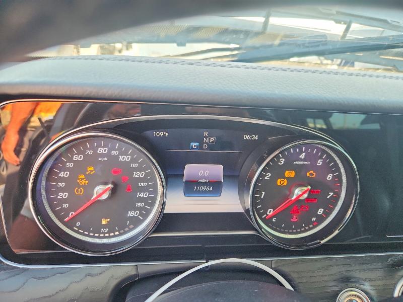 2017 Mercedes-benz VIN WDDZF4JB9HA205597 COPART salvage auction — FRONT END, Tx - Bonded Title - Salvage, sold $2,200 on 2026-08-07 (photo 9)
