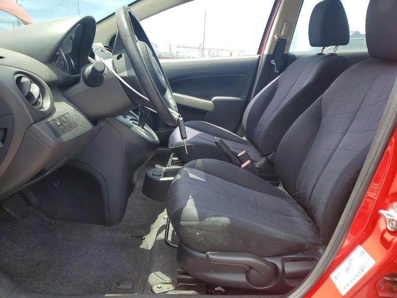 2014 Mazda 2 VIN JM1DE1KZ2E0173532 COPART salvage auction — REAR END, Ca - Salvage Certificate, sold $1,100 on 2026-07-31 (photo 7)