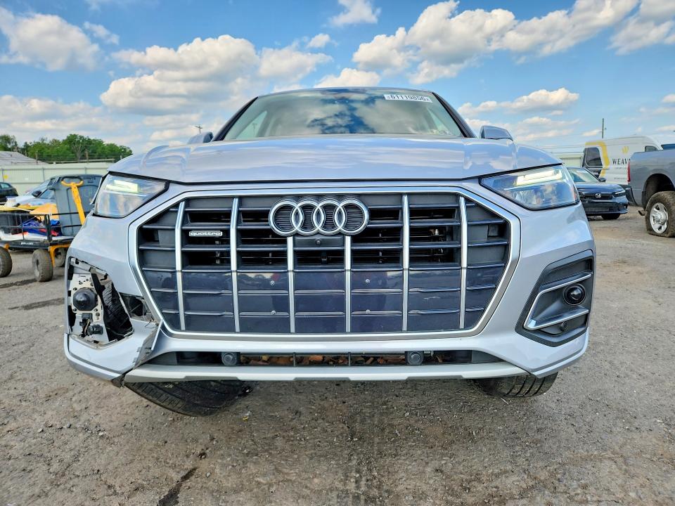 2021 Audi Q5 VIN WA1BAAFY8M2136230 COPART salvage auction — SIDE, Pa - Certificate Of Salvage, sold $4,300 on 2026-07-24 (photo 5)