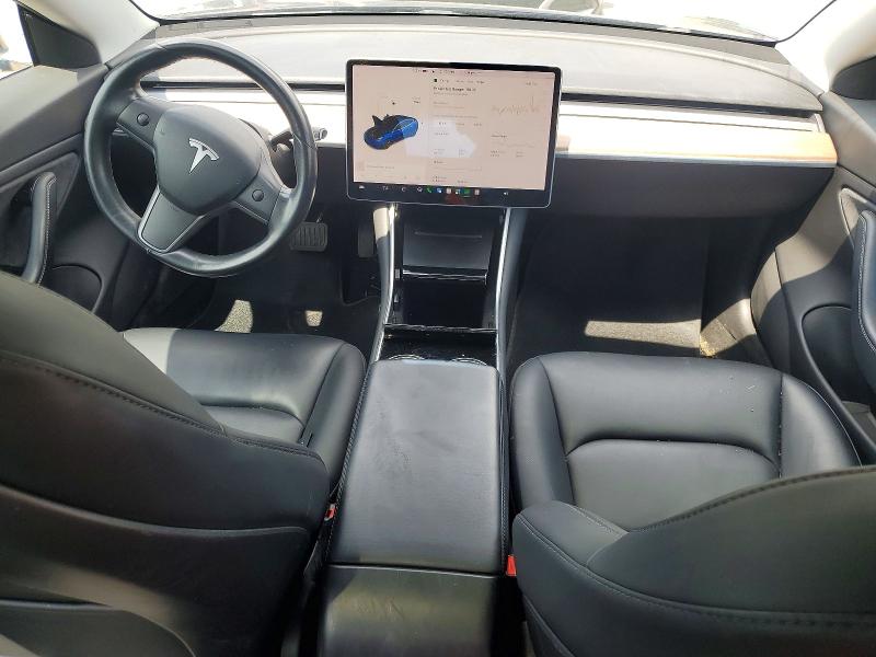 2018 Tesla Model 3 VIN 5YJ3E1EB8JF130397 COPART salvage auction — FRONT END, Ny - Mv-907A Salvage Certificate, sold $7,400 on 2026-07-16 (photo 8)