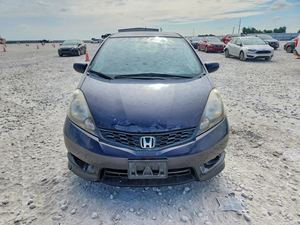 2013 Honda Fit VIN JHMGE8G53DC029995 COPART salvage auction — REAR END, Tx - Salvage Vehicle Title, sold $650 on 2026-07-23 (photo 5)