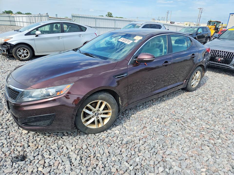 2011 Kia Optima VIN KNAGM4A71B5080286 COPART salvage auction — HAIL, Wi - Junked Vehicle Bill Of Sale, sold $250 on 2026-07-13 (photo 1)