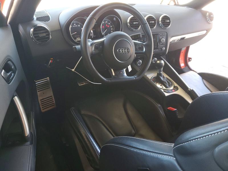 2011 Audi Tts VIN TRUB1AFK3B1022596 COPART salvage auction — FRONT END, Ca - Salvage Certificate, sold $1,150 on 2026-07-30 (photo 8)