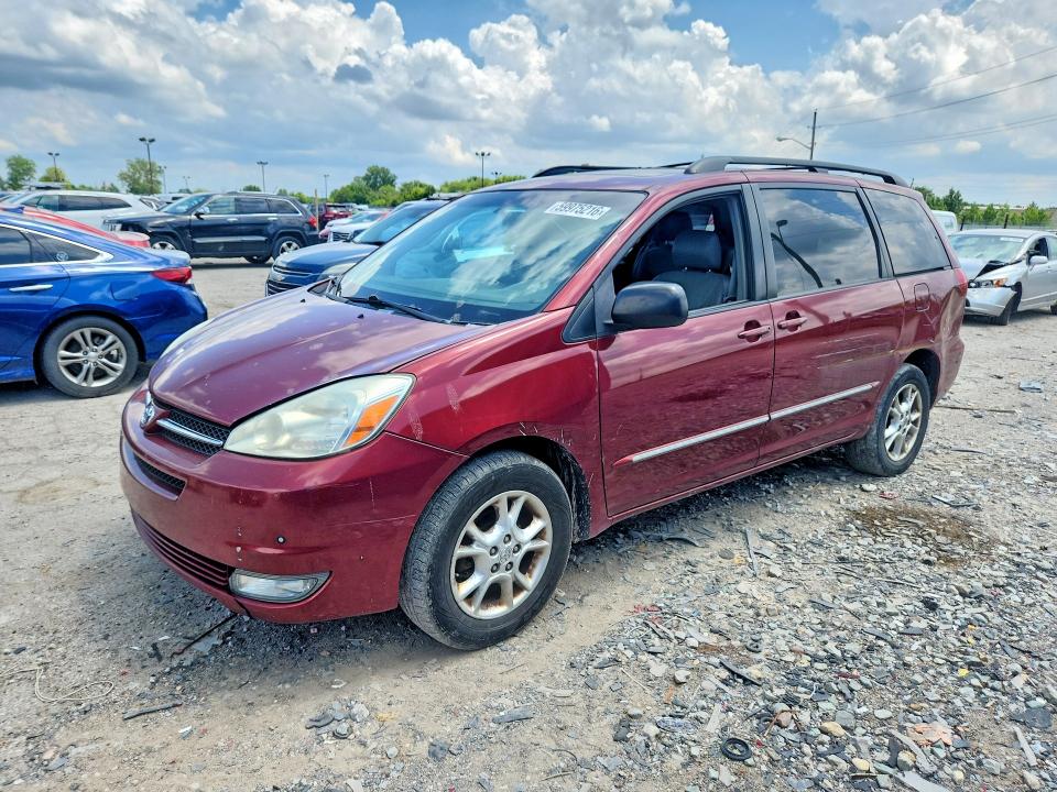 2005 Toyota Sienna VIN 5TDBA22C95S044706 COPART salvage auction — SIDE, IN - CERTIFICATE OF TITLE, sold $1,410 on 2026-07-10 (photo 1)