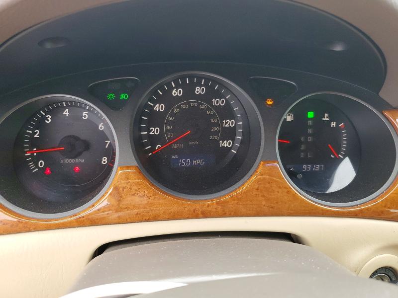 2005 Lexus Es 330 VIN JTHBA30G155057630 COPART salvage auction — FRONT END, PA - CERTIFICATE OF SALVAGE, sold $475 on 2026-07-24 (photo 9)